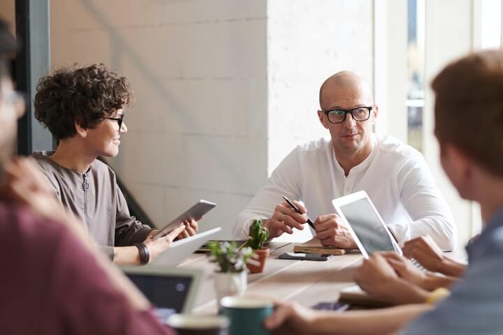 About Us tech startup team meet up